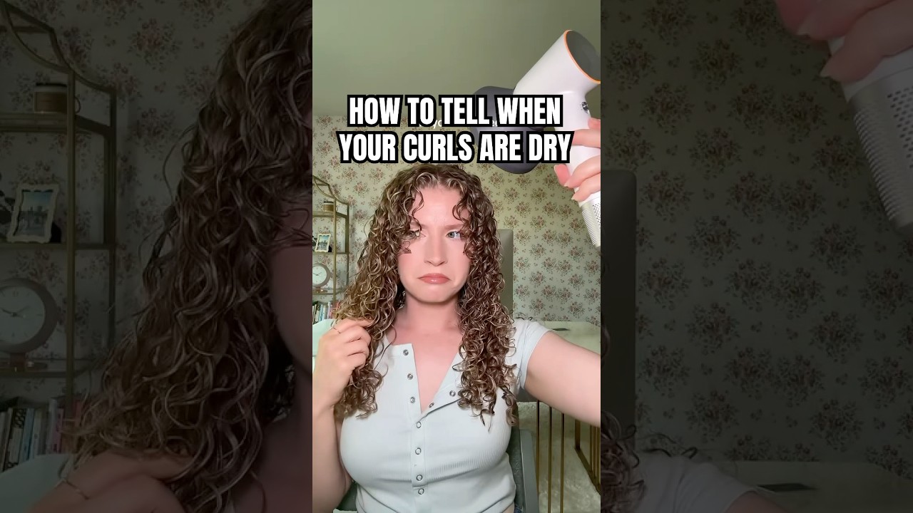How to Tell When Your Hair is Dry 