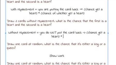 Draw 2 Cards Problem