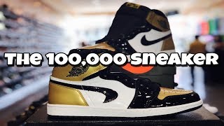 factory defect gold toe jordan 1