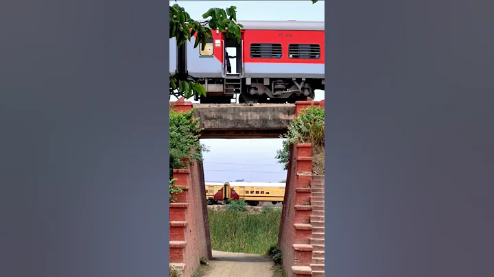 Indian Railways Train Over Train #indianrailways #trains - DayDayNews