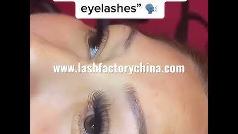 Matte silk lash extensions with private label #shorts