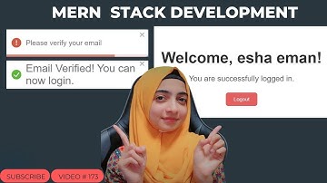 MERN #12 | Login, If Email is Verified + Show Username & Logout | Local Storage Auth