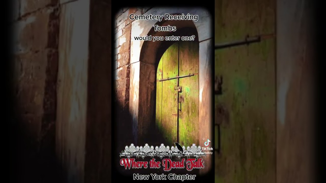 would you ever go inside a receiving tomb? find us on tictok