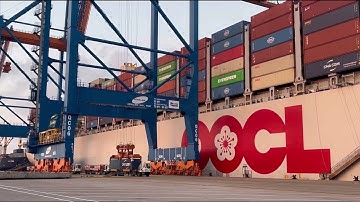 Đón bình minh cùng em siêu to khổng lồ #Trong công nhân ngành cảng @