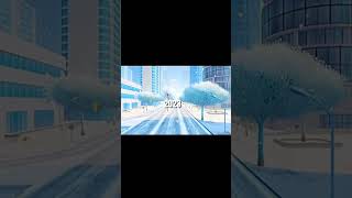 2025 vs 2023 winter effect 🔥 #flexcity #vicecity #shorts #youtubeshorts #2025 #games