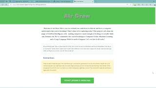 Air Draw Demo - Nosu AI Hackathon