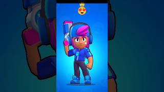STAR SHELLY SKIN 😍😍😍| Brawl Stars #brawlstars #shorts #brawlstarsshelly