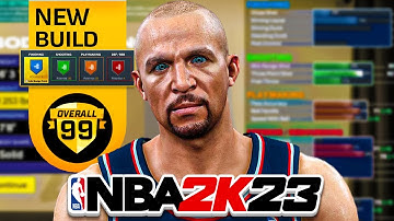 PRIME JASON KIDD BUILD 2 WAY SLASHING PLAYMAKER BUILD 2K23 NEXT GEN