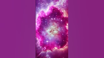 Space Travel To Watch Pink Crab Nebula In Deep Outer Space  #spaceart #space #spacescene
