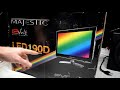 Lcd repair  majestic led190d  by newsons electronics