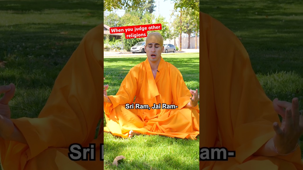 When you judge other religions 😳😑😂 #shorts #religion #comedy #god #hindu #buddha #christian
