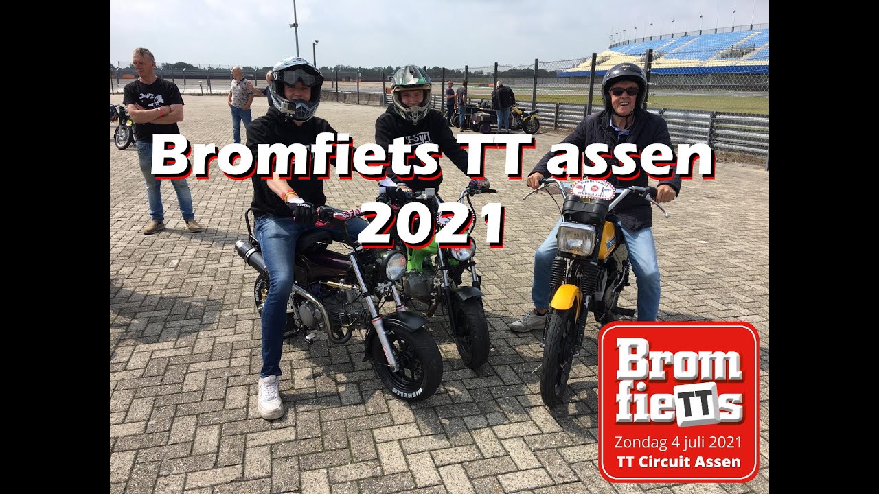 Bromfiets TT op Circuit Assen! 2021 - YouTube