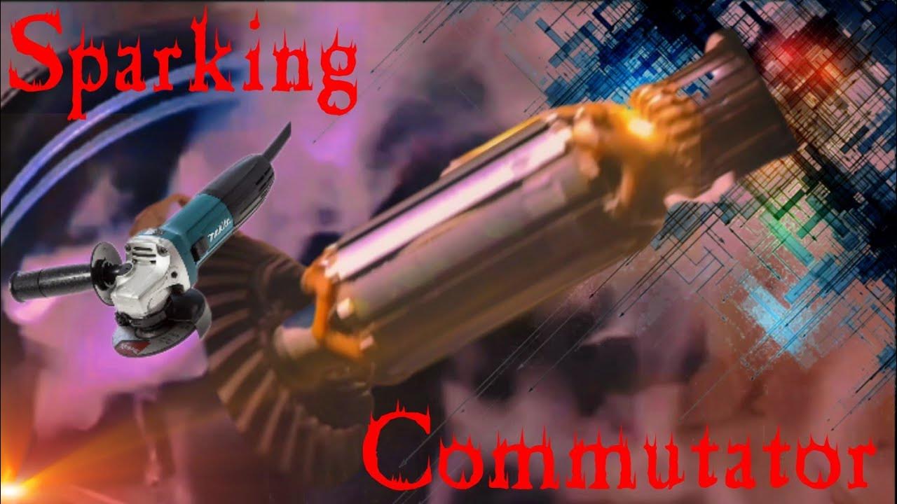 How to Repair Sparking Armature Makita Grinder YouTube