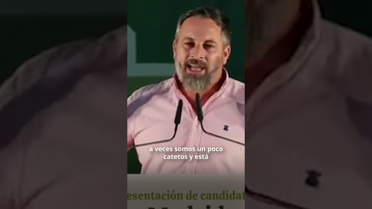 La patada al diccionario de Santiago Abascal