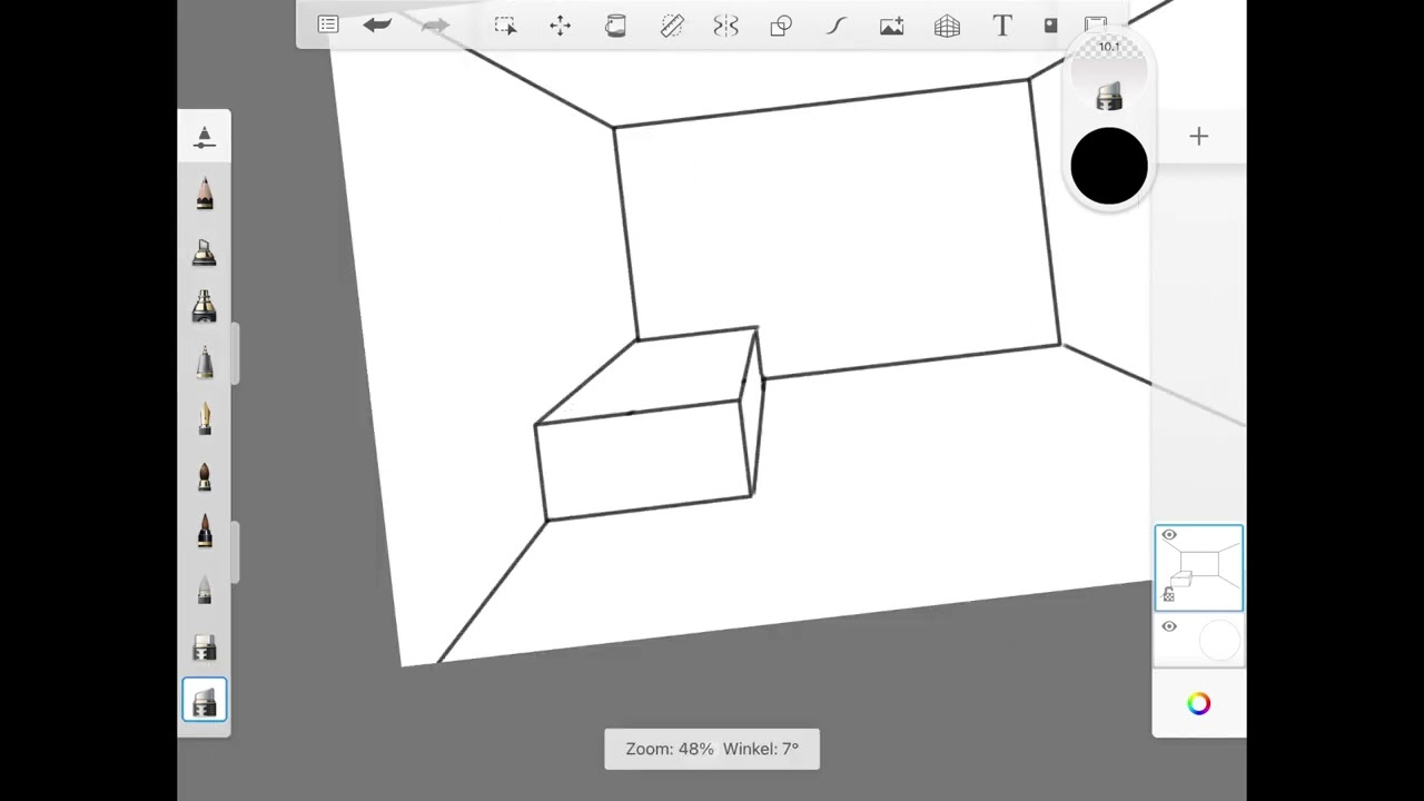 teckna-enpunktsperspektiv-i-sketchbook-centralperspektiv-youtube