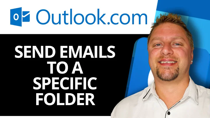 How to Send Emails in Outlook to a Specific Folder | Outlook Tips 2025