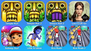 Temple Run,Temple Run 2,Temple Run 3,Lara Croft Go,Subway Surf,Little Krishna,Bus Rush,Bus Rush 2 screenshot 4