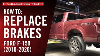homepage tile video photo for How To Replace Brakes Ford F-150 (2010-2020) | PowerStop