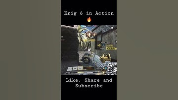 Krig 6 on Fire🔥 #cod #codmobile #gameplay #codm #gaming #ytshorts #viralshorts #shorts