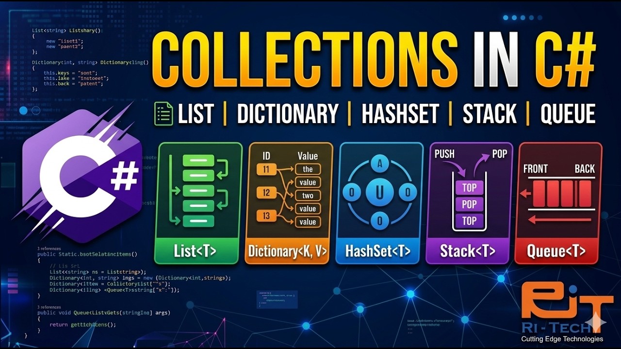 Mastering C# Generic Collections: Which one should you use? - YouTube