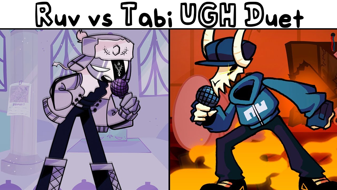 Ruv vs Tabi | Duet Ugh Cover | Friday Night Funkin FNF