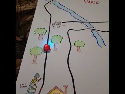 Ozobot Little Red Riding Hood Story Map Youtube