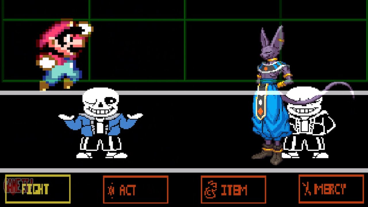 HOW, WHO OR WHAT COULD STOP THEM? THE ULTIMATE BAD TIME SANS & POWER STAR MARIO DESTROY MUGENS