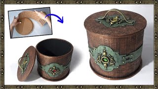 MEDIEVAL style BOX idea | DIY chest box