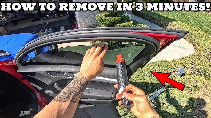 3 Best Ways to Remove Window Tint and Glue 