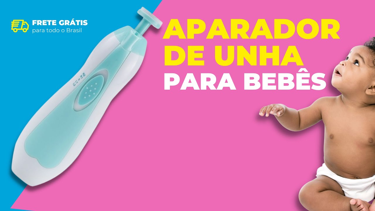 Aparador de unha elétrico para bebê - SafeBaby