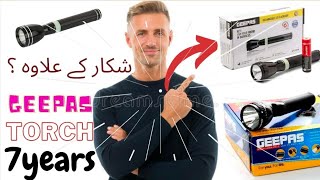70 hours Geepas charging torch|geepas rechargable & solar lights|Best types of geepas led flashlight