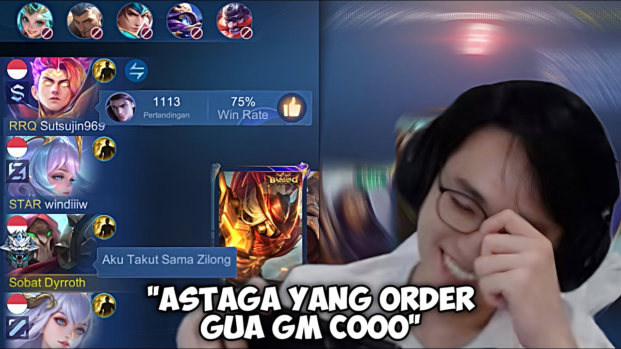 Prank Streamer Pake Akun Kecil Part 2! Reaksi Sutsujin Kaget Lihat GM Jago!!