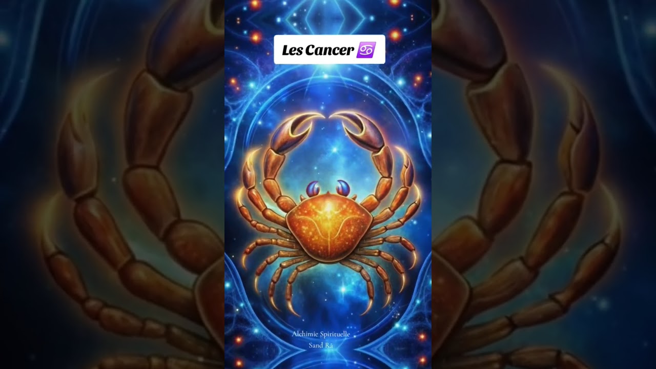 Le Cancer ♋ est calme en apparence... 