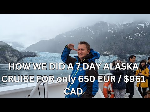 7 Day Cruise to Alaska for only €650 / $714 USD