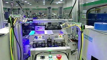 Anode/Cathode Pick and Place Calendering Machine