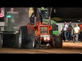 Tractor Pull 2021 Idaville, Indiana. Indiana Pulling League Heavy Super Stock Combo.