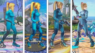 Super Smash Bros Ultimate | Samus Zero Suit Evolution | 2008-2018