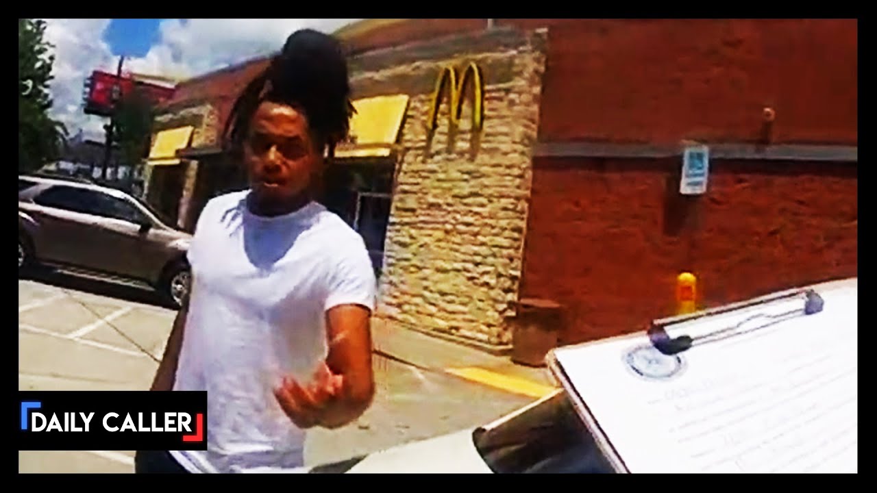 BODYCAM: Man Wanted For Murder Calls Police Over Cold Fries - YouTube