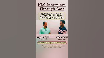 NLC through Gate INTERVIEW || NLC Area-1 #nlc #psu #govtjobs #interview #gate #info #pgcil #mtech
