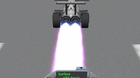 KSP land speed record (without leaving the runway)