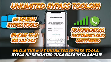UNLIMITED BYPASS IPHONE ICLOUD TOOLS SUPPORT IOS 12.5 & 14.3 - EFT PRO TOOL