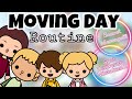 Moving Day Routine  *Spot Mistakes!!* 😱 *Secret Message!!*😄 Toca Life World