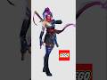 How to build a LEGO Psylocke from Marvel Rivals #marvelrivals #marvel #gaming #xmen #psylocke #lego