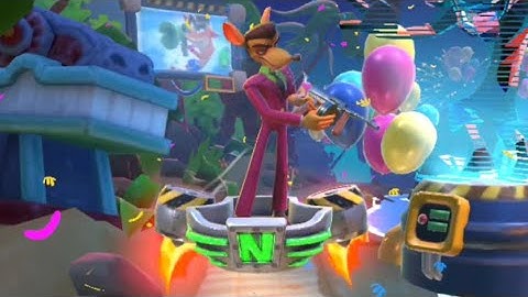 Crash Bandicoot: On the Run! - Nitro Pinstripe Boss Fight