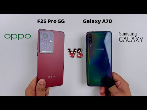 Oppo F25 Pro 5G vs Samsung A70 Speed Test Live