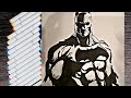 How To Draw Batman The Dark Knight Speed Drawing