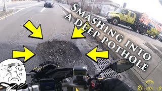 NYC has a SERIOUS pothole problem!!!