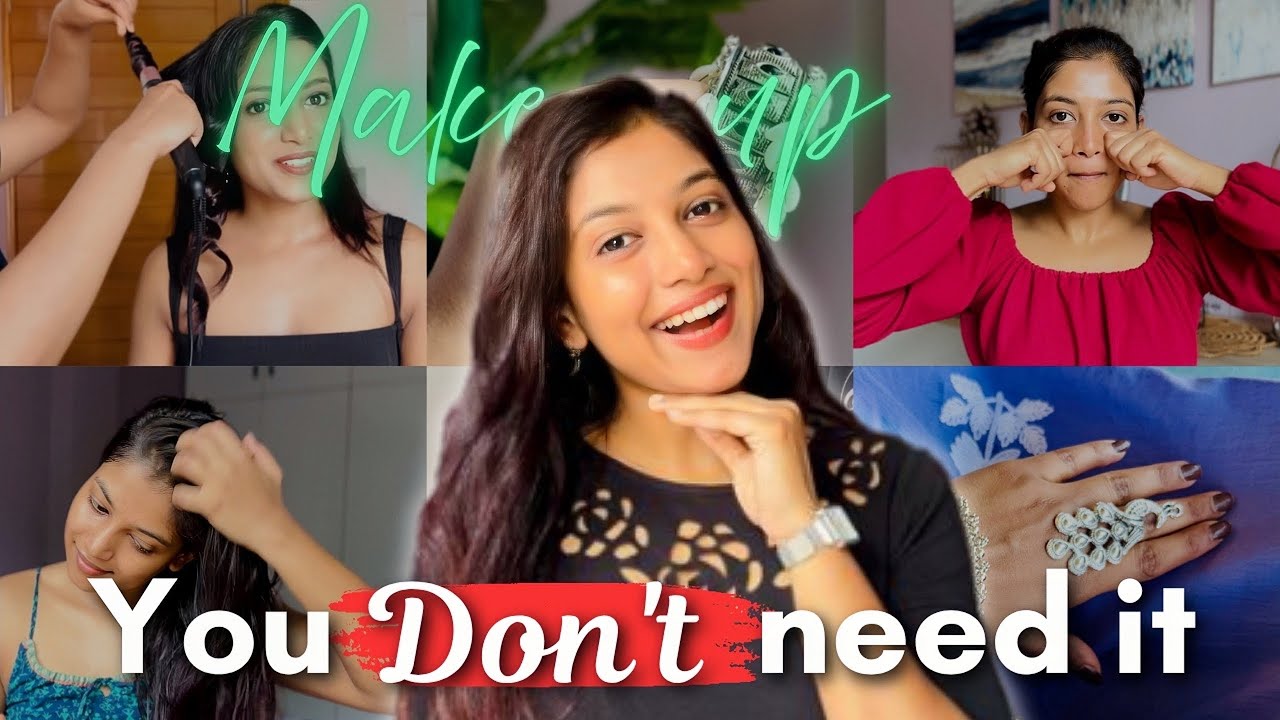 How to Look BEAUTIFUL & CONFIDENT ✨ Without Makeup 💄 Tips for School , College & Office Girlies 🎀