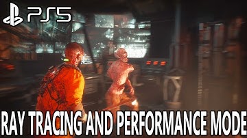 The Callisto Protocol on PS5 | Ray Tracing and Performance Mode | #ps5