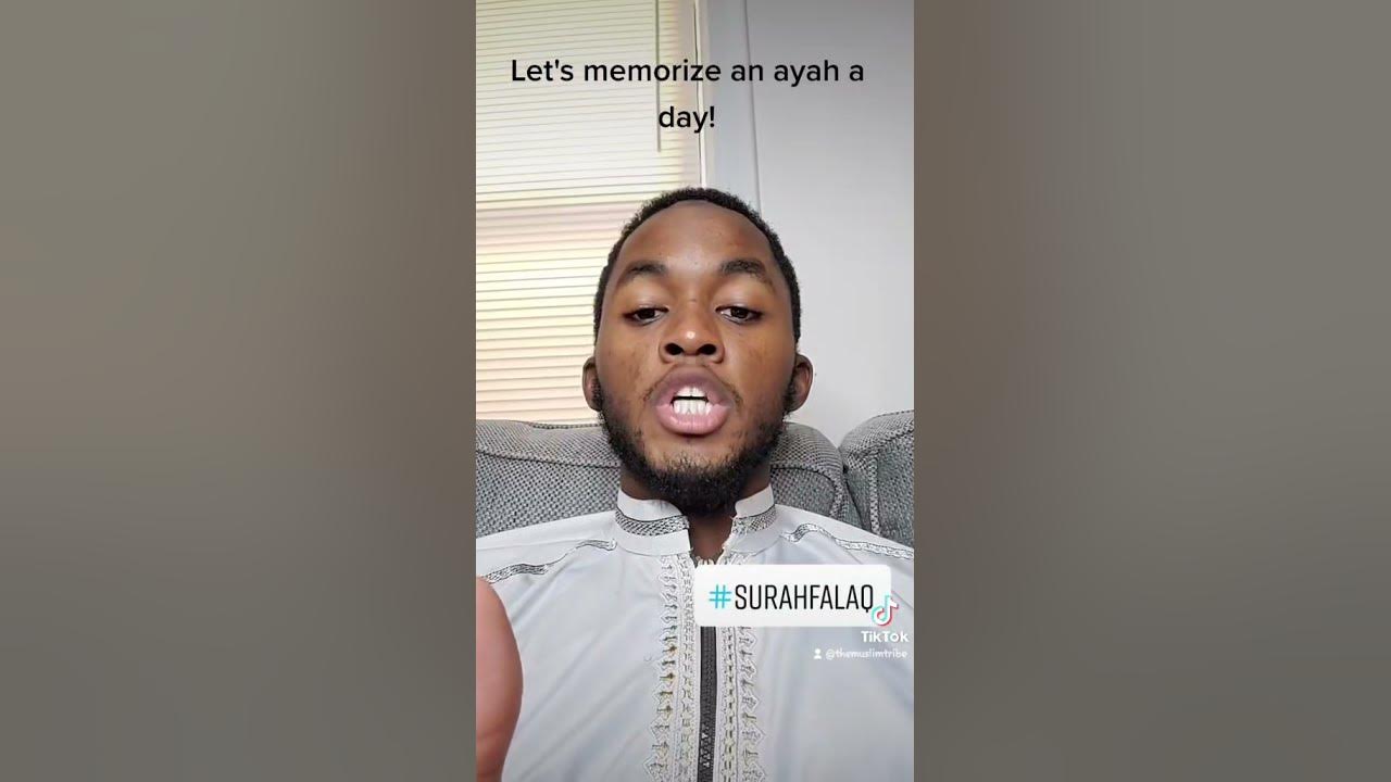 Memorize: Surah Falaq: Verse 2 Memorize: Surah Falaq: Verse 2